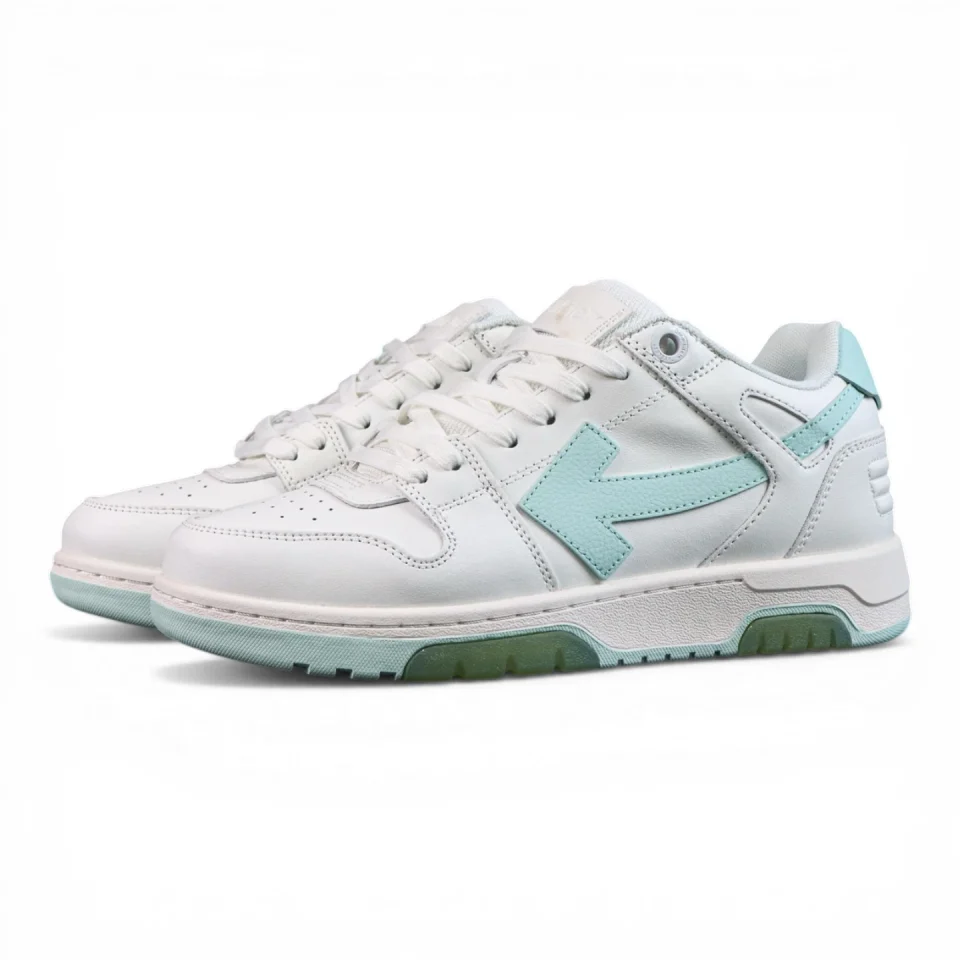 Off-White Out of Office 'White Mint Green'