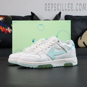 Off-White Out of Office 'White Mint Green'
