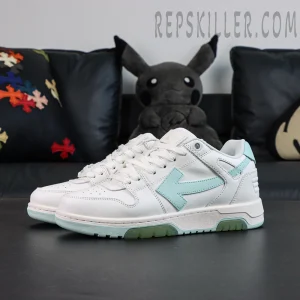 Off-White Out of Office 'White Mint Green'