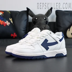 Off-White Out of Office 'White Navy Blue'