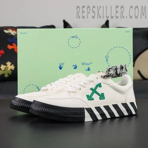 Off-White Vulc Low 'White Green'