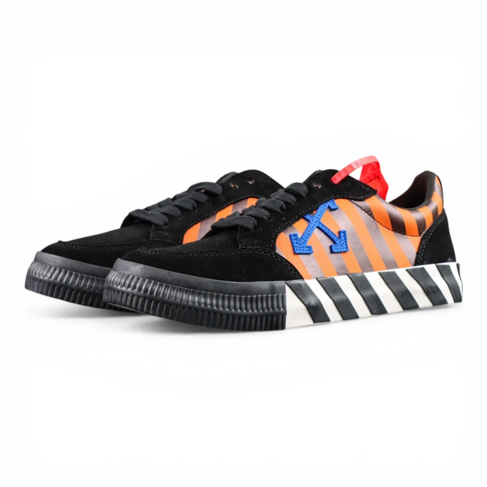Off-White Vulc Sneaker 'Black Blue Orange'