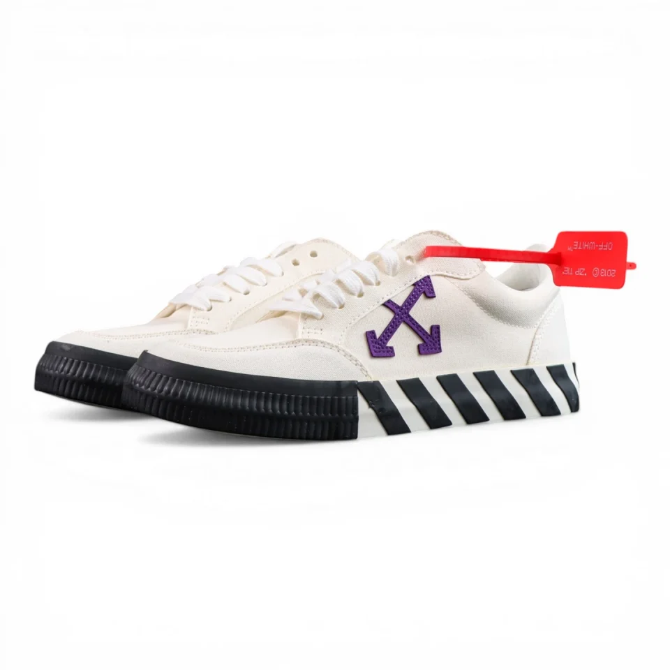 Off-White Vulc Sneaker Low 'White Purple'