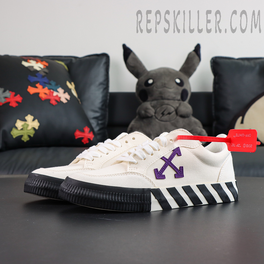 Off-White Vulc Sneaker Low 'White Purple'
