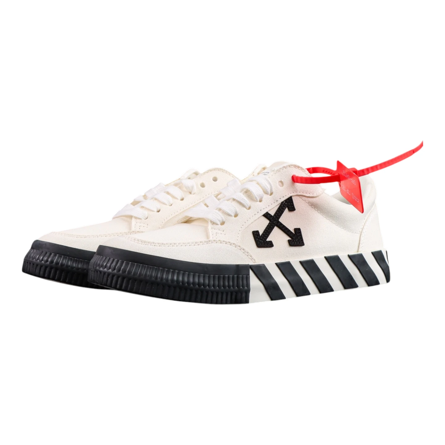 Off-White Vulcanized Low 'White Black'