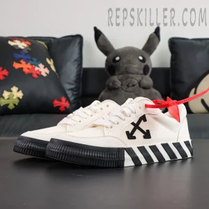 Off-White Vulcanized Low 'White Black'
