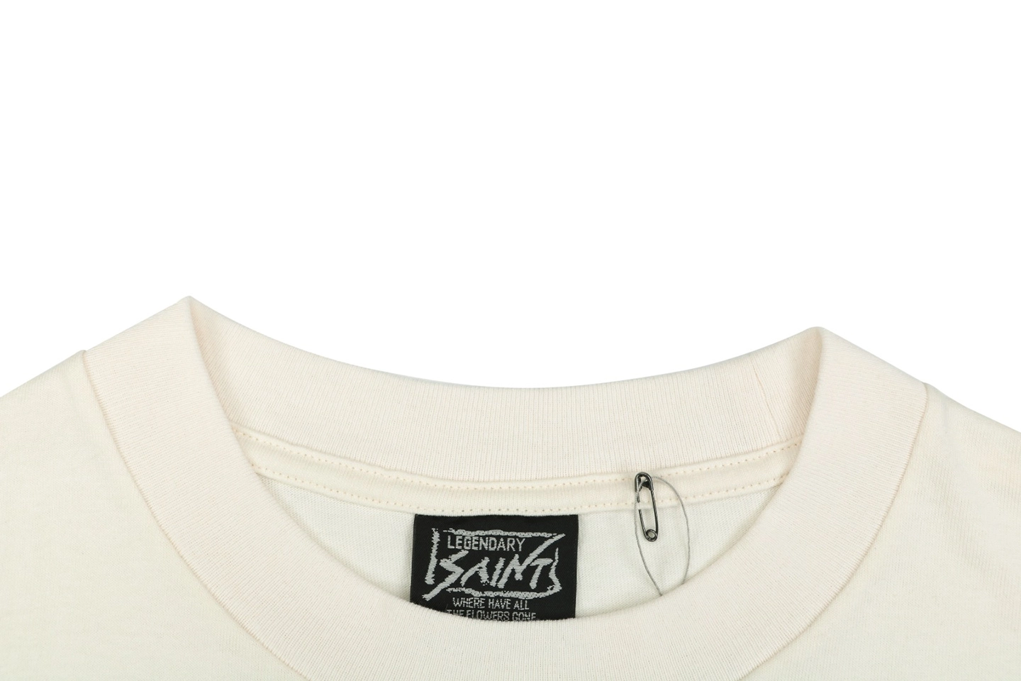 Saint Michael “Babylon Wolves” Vintage T-Shirt Collar