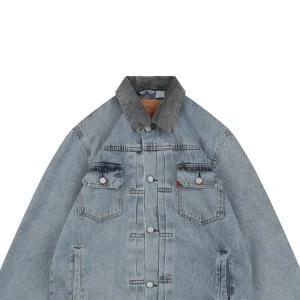 Stussy × Levi’s 150th Anniversary Embossed Denim Jacket