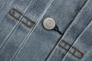 Stussy × Levi’s 150th Anniversary Embossed Denim Jacket Button