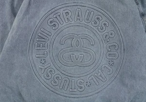 Stussy × Levi’s 150th Anniversary Embossed Denim Jacket Brand