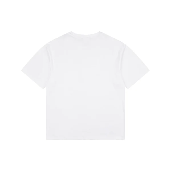 AMI Panda Heart Embroidered T-Shirt Back view