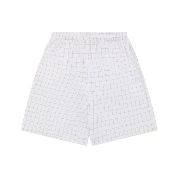 Acne Studios Grid Check Tailored Shorts Back view