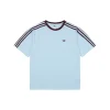 Adidas Originals Trefoil 3-Stripe Raglan T-Shirt (Blue/White)