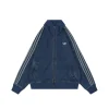Adidas W71 Trefoil Denim Track Jacket (Blue/Black)