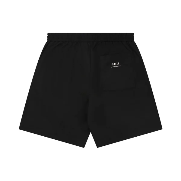 Ami Paris Pocket Logo Tailored Shorts Back view