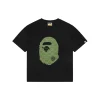 BAPE Diamond Grid Ape Head Graphic T-Shirt
