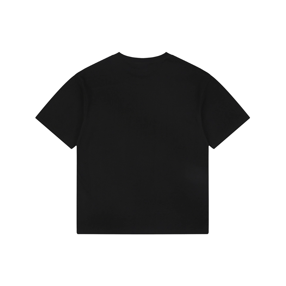 BAPE Plaid Ape Head Graphic T-Shirt Black Back view
