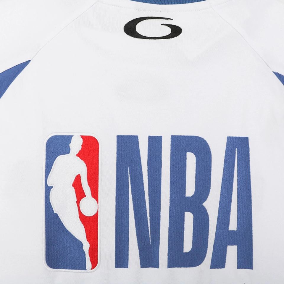 Balenciaga “10” NBA Color-Block Jersey T-Shirt Back Print