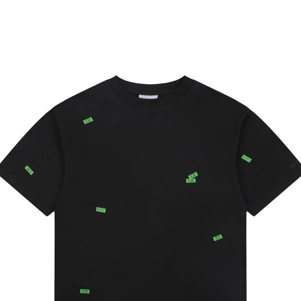 Balenciaga 520 Label Patchwork T-Shirt