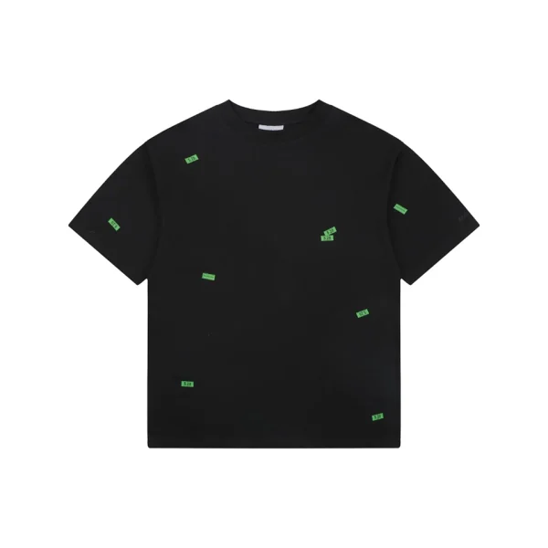 Balenciaga 520 Label Patchwork T-Shirt Front view