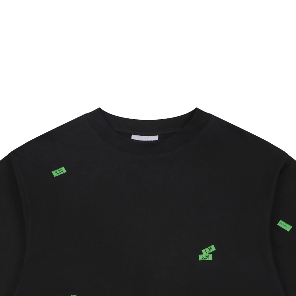 Balenciaga 520 Label Patchwork T-Shirt