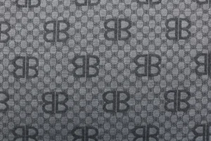 Balenciaga All-Over BB Monogram Jacquard T-Shirt Grey