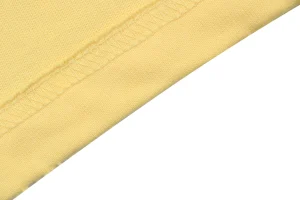 Balenciaga Contrast Raglan Signature T-Shirt Yellow