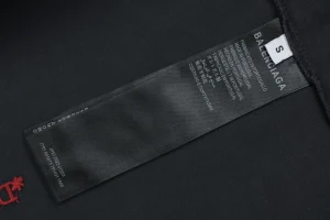 Balenciaga Dirac Equation Embroidered T-Shirt Wash label