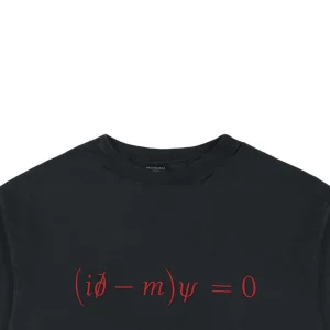 Balenciaga Dirac Equation Embroidered T-Shirt