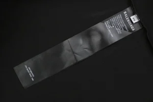 Balenciaga Distressed Cola Logo Print T-Shirt Wash label