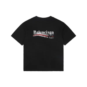 Balenciaga Distressed Cola Logo Print T-Shirt Back view