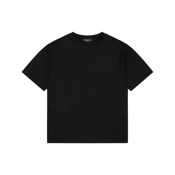 Balenciaga Hem Label Oversized T-Shirt Front view
