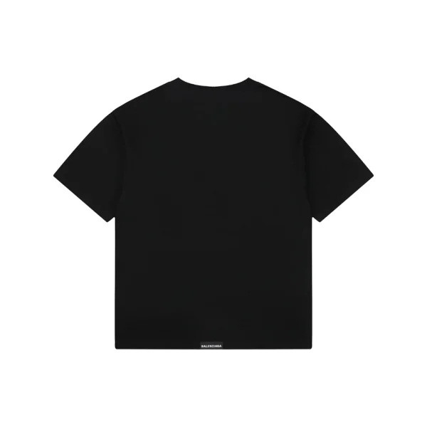 Balenciaga Hem Label Oversized T-Shirt Back view