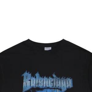 Balenciaga Lightning Eiffel Tower Print T-Shirt