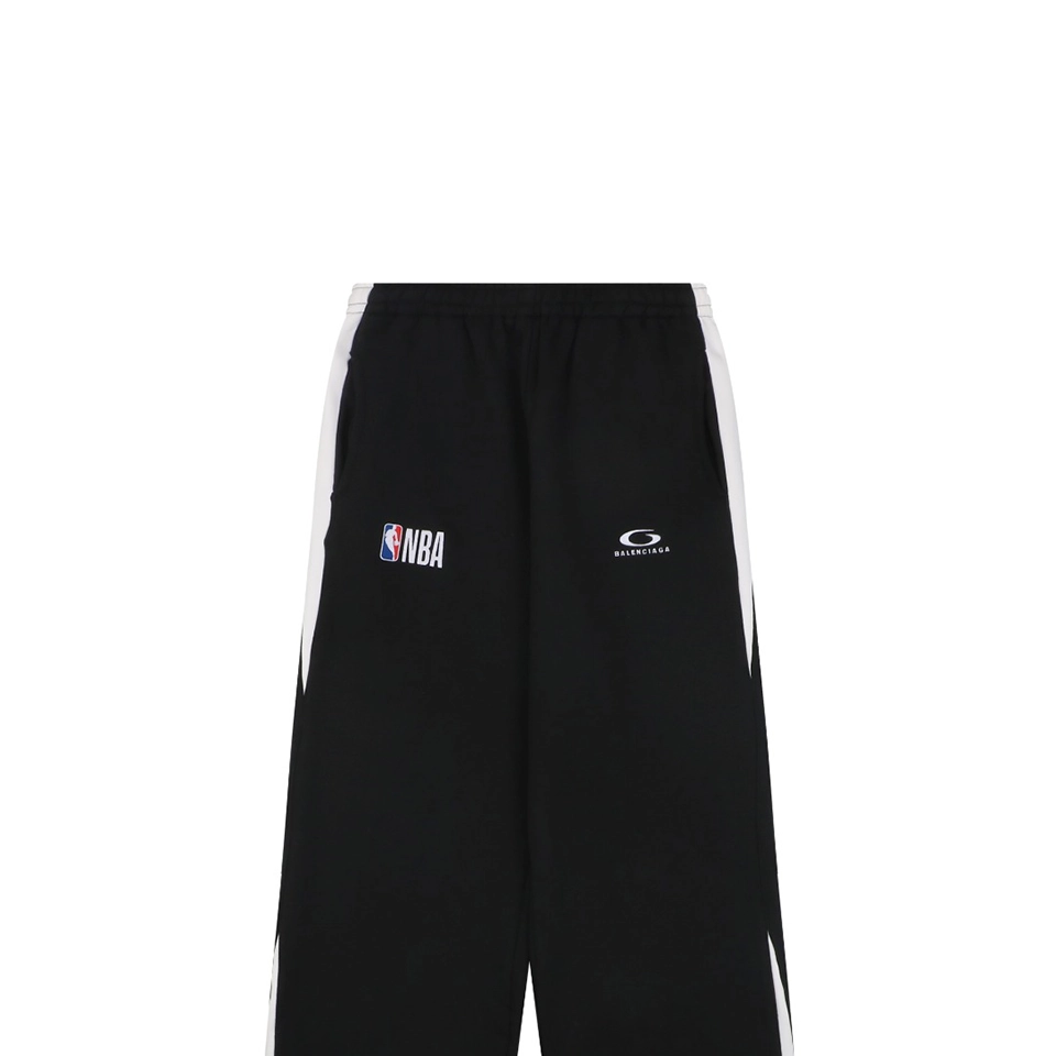Balenciaga x NBA Circle Logo Embroidered Sweatpants