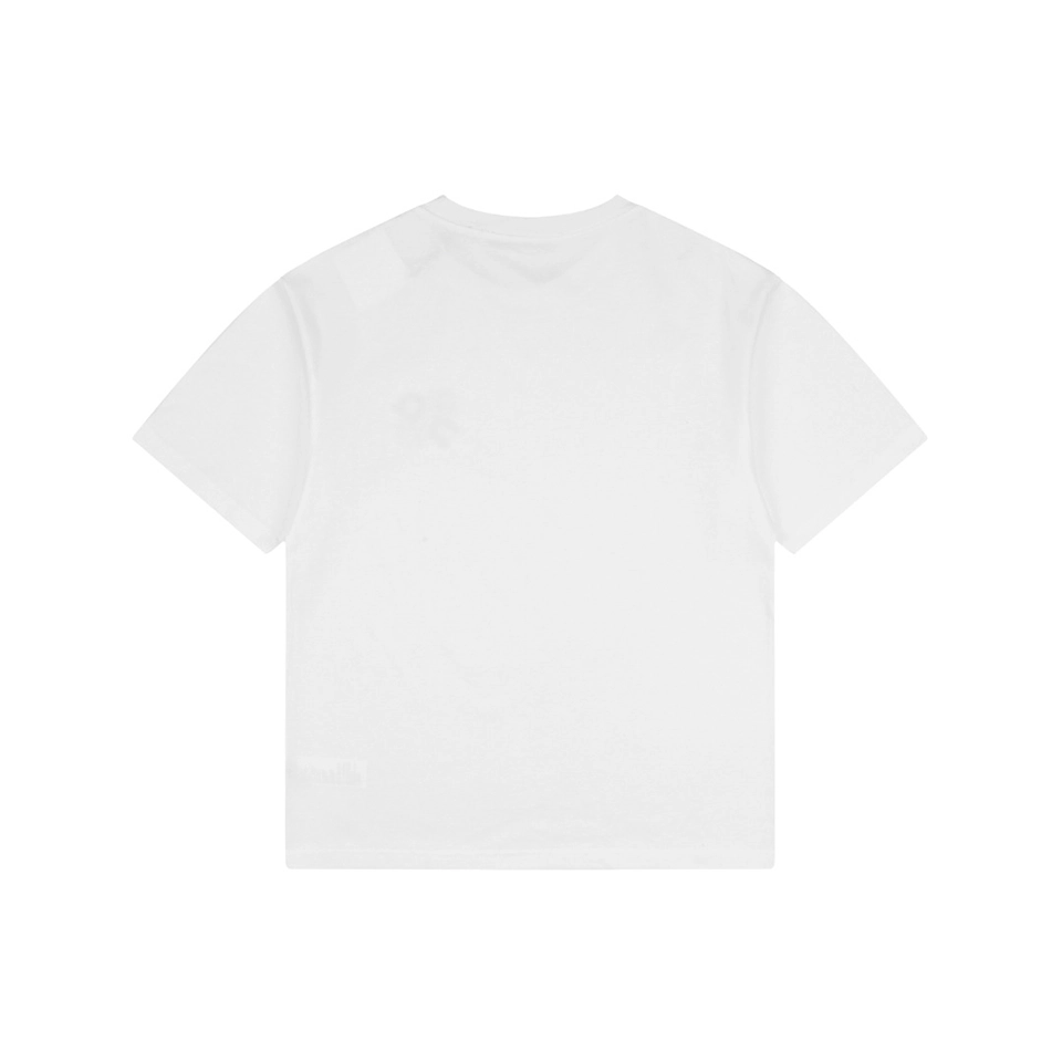 Burberry Oval Rope Knight Embroidered T-Shirt White Back view