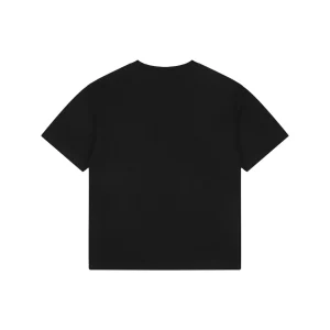 Burberry Oval Rope Knight Embroidered T-Shirt Black Back view
