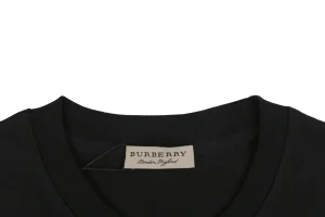 Burberry Signature Knight Graphic T-Shirt Black Collar