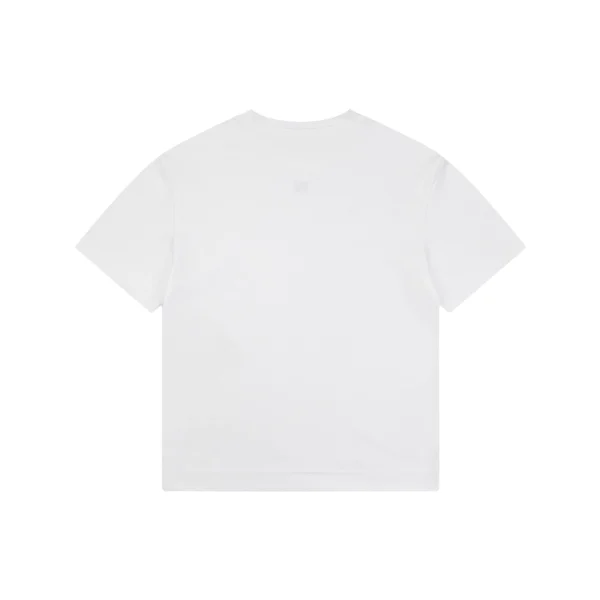 Fendi Center Blue FF Embroidered T-Shirt Back view