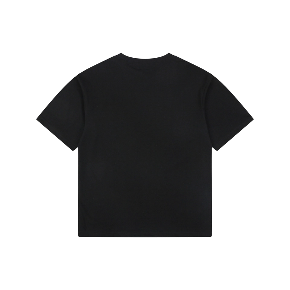 Fendi Monster Eyes Embroidered Oversized T-Shirt Black Back view