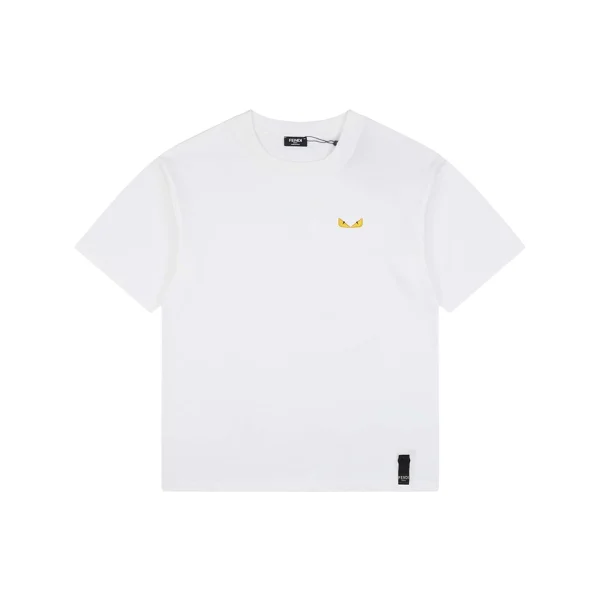 Fendi Monster Eyes Embroidered Oversized T-Shirt Front view