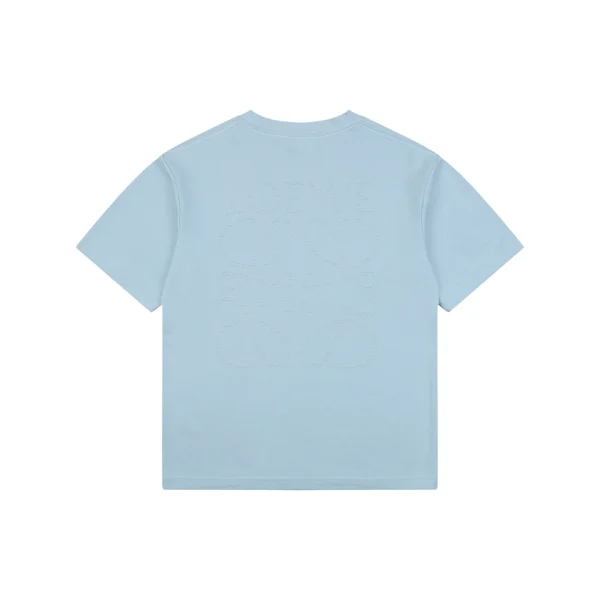 Loewe Anagram Burnout Openwork T-Shirt Back view