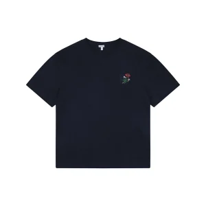 Loewe Floral Anagram Embroidered T-Shirt Front view
