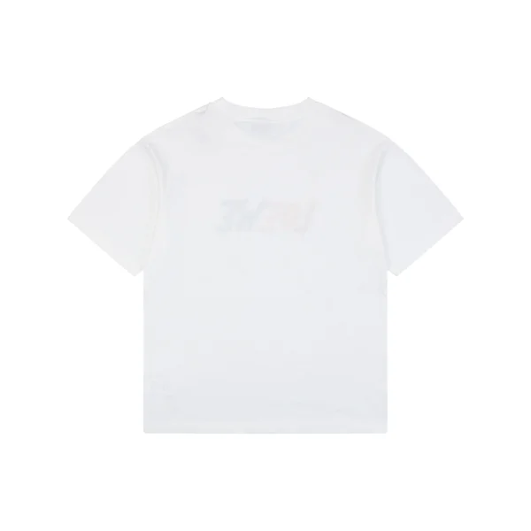 Loewe Handmade Color Letter Embroidered T-Shirt Back view