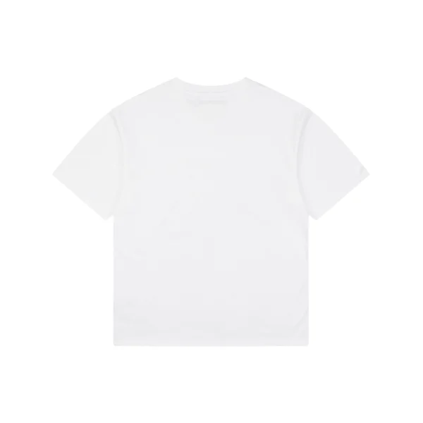 Maison Margiela Red Numeric Logo Embroidered T-Shirt Back view