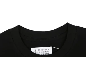 Maison Margiela Year of the Snake Numeric Graphic T-Shirt Collar
