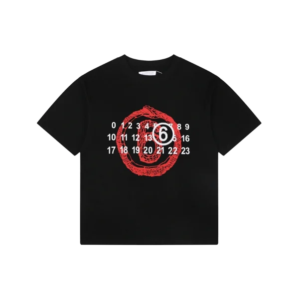 Maison Margiela Year of the Snake Numeric Graphic T-Shirt Front view