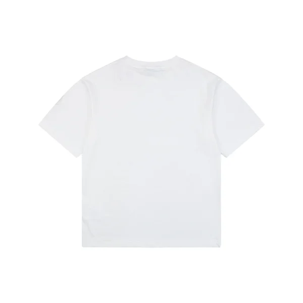 Moncler Geometric Logo Print T-Shirt Back view
