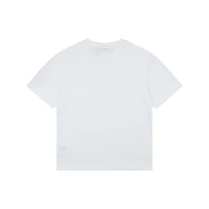 Moncler Mini Logo Embroidered T-Shirt White Back view