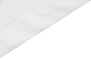 Moncler Striped Collar Embroidered Logo T-Shirt White